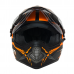 Шлем Beon B-600 matt black/orange